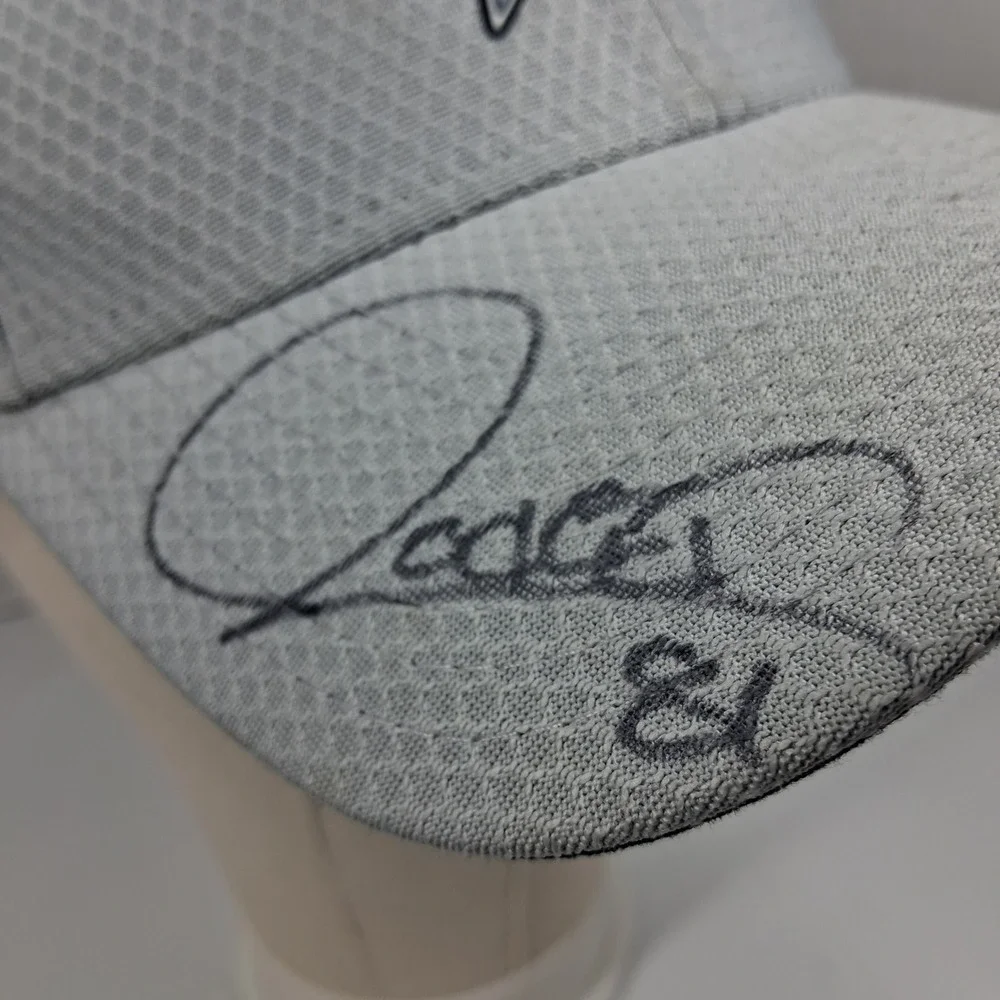 New Era 39THIRTY Dallas Cowboys Hat Grey Large-XLarge NFL Signed 81 Stretch Fit